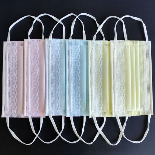 Lace nonwoven mouth mask