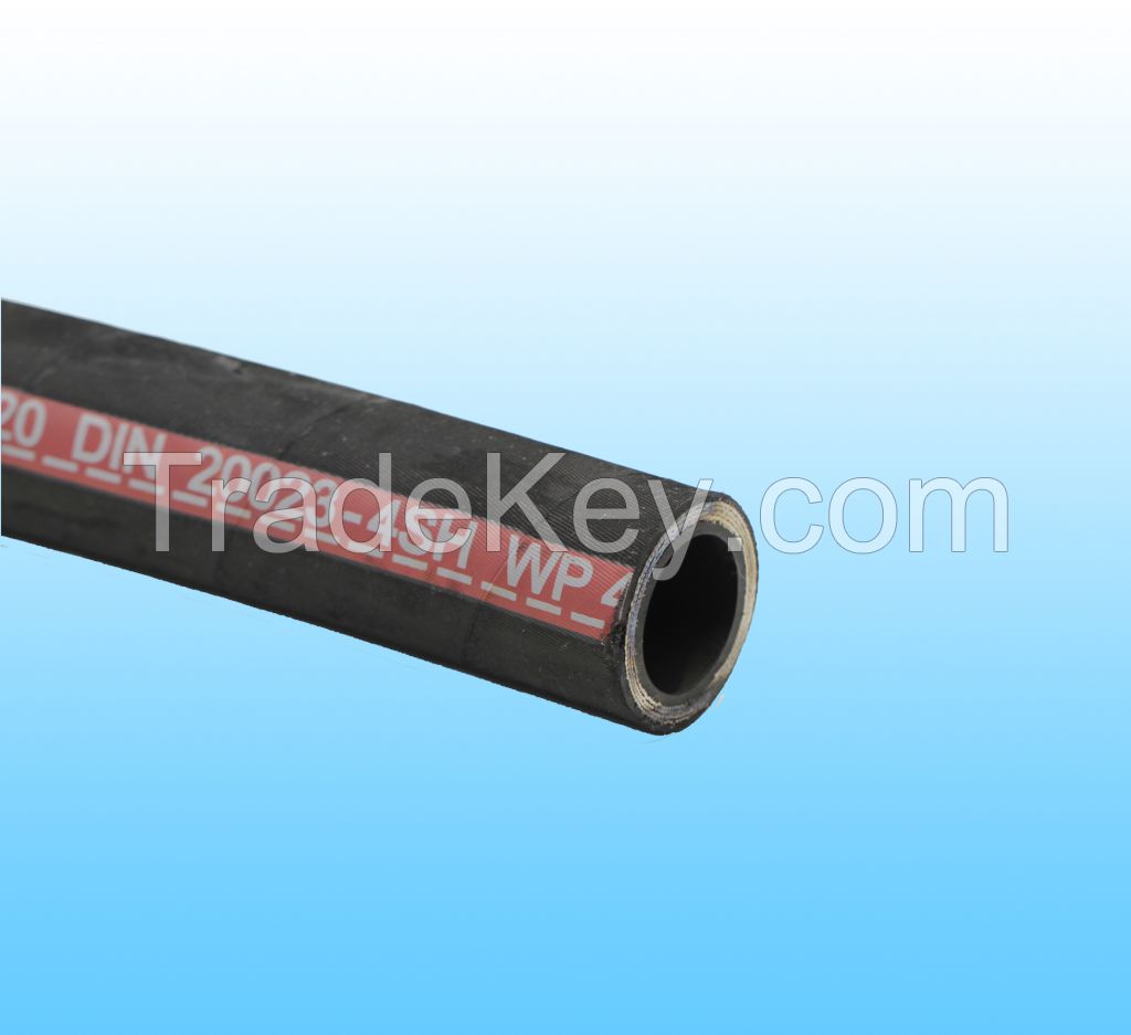 Heat resistant rubber oil hose 4SH/4SP