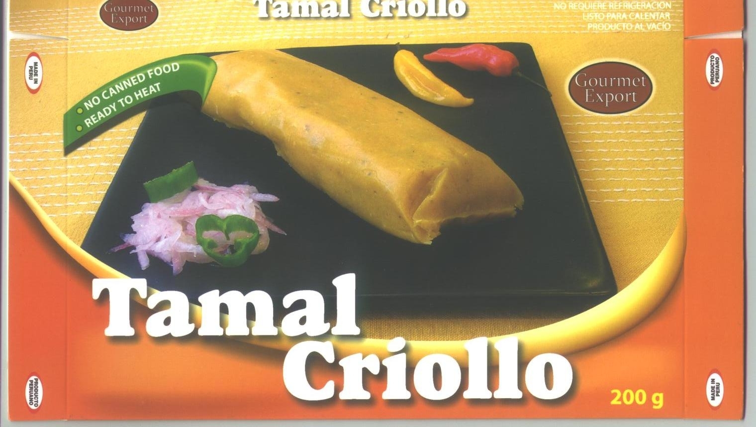 peruvian style creole tamale