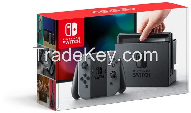 Nintendo Switch - 32GB Black/Gray Console (with Gray Joy-Con)