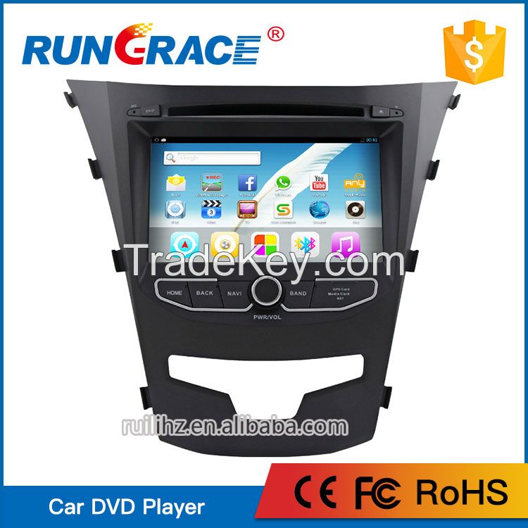 Ringrace Ssangyong Korando android 6.0 car dvd player