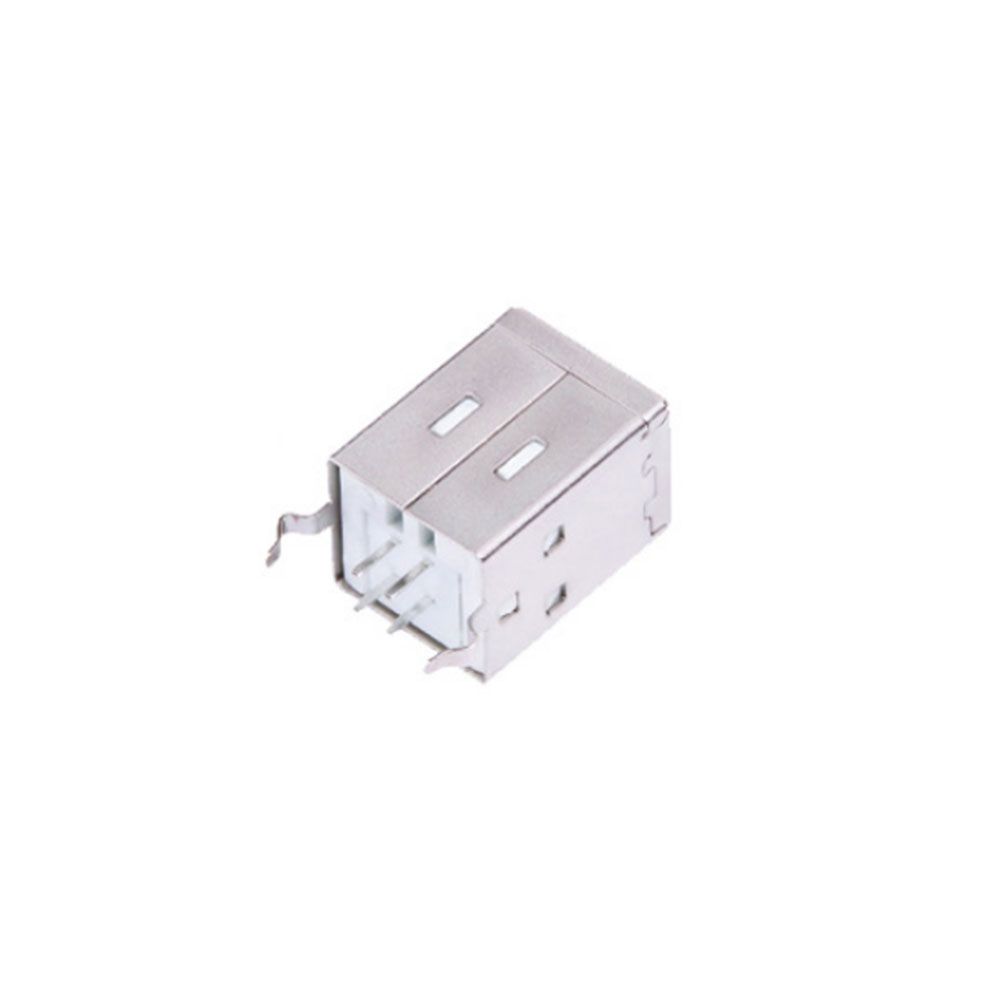 DIP B type mini socket BF usb b 4 pin female port connector