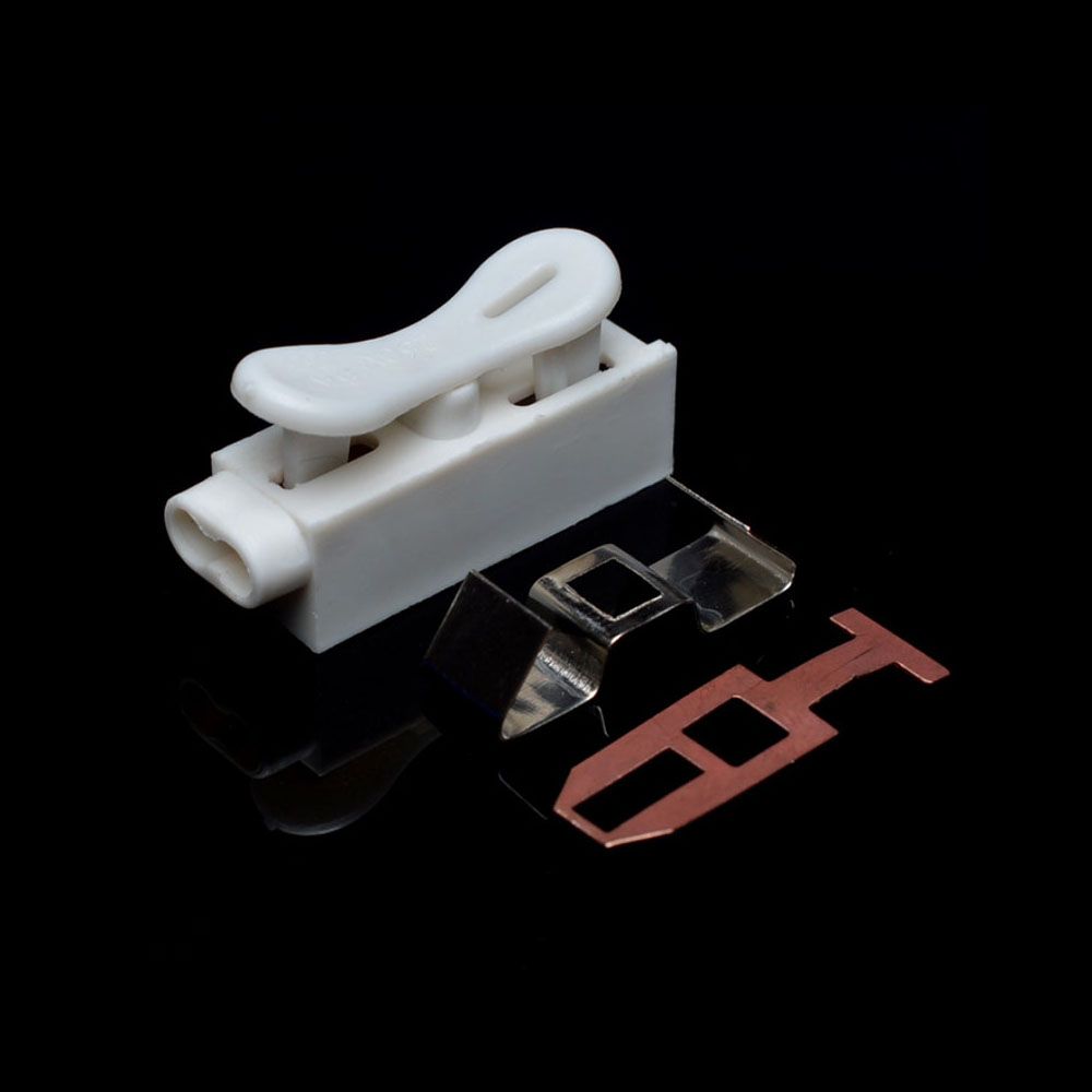 New One-Way Quick-Connect LED Terminal Block Connector Cable Clamp Terminal Block