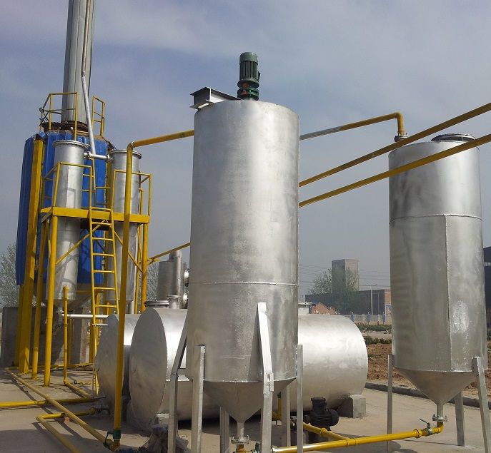 Used Engine Oil, Tyre Oil, Plastic Oil To Diesel Distillation Plant