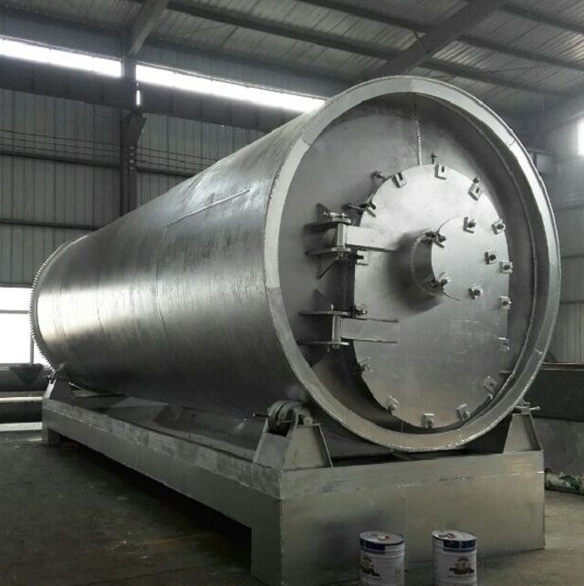 Waste Tyre Pyrolysis Machine