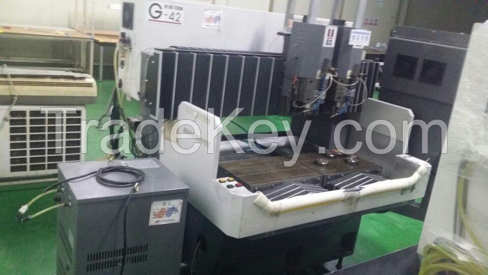 Two Heads CNC Engraving Router Machine, Separate Control