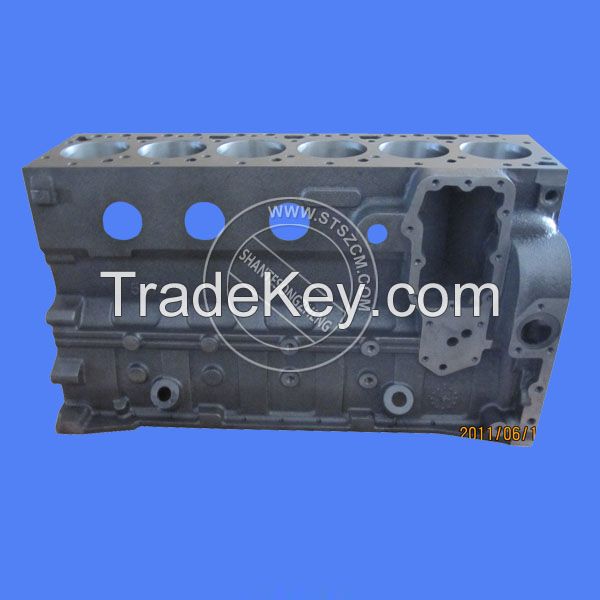 Excavator Spare Parts Japan brand excavator PC200-7 engine parts CYLINDER BLOCK ASS'Y 6731-21-1170