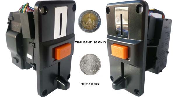 Thai Baht only coin validator Acceptor slot selector