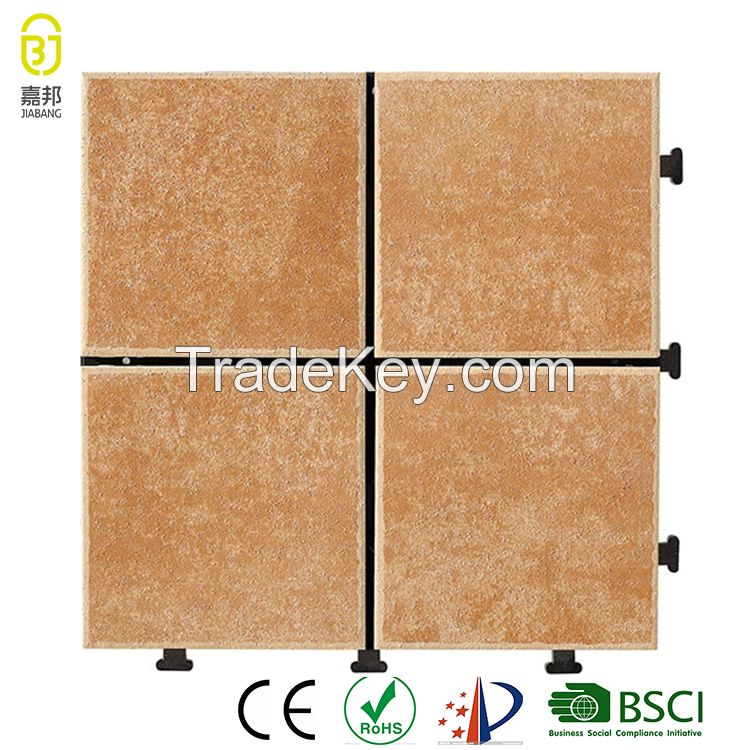Ce Certificated interlocking outdoor deck tile From Foshan