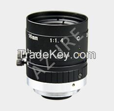 16mm focal lens C mount  high resolution lenses for inspecting