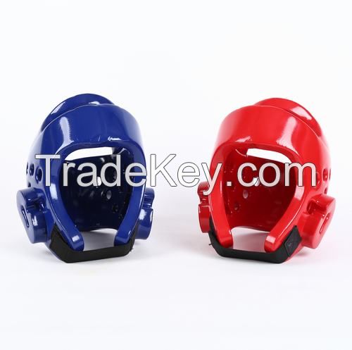 Taekwondo head guard, helmet, dipped foam helmet