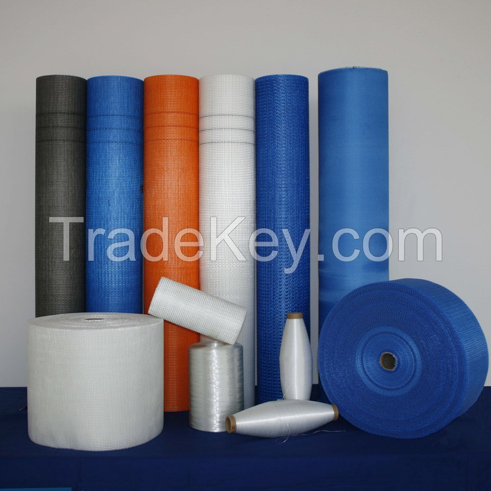 Alkaline Resistant Fiberglass Mesh 145g/m2, Europe Standard Fiberglass Mesh For Wall Insulation