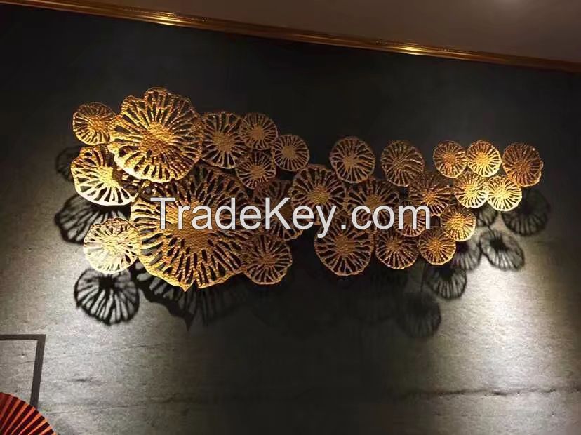 Household metal wall decoration