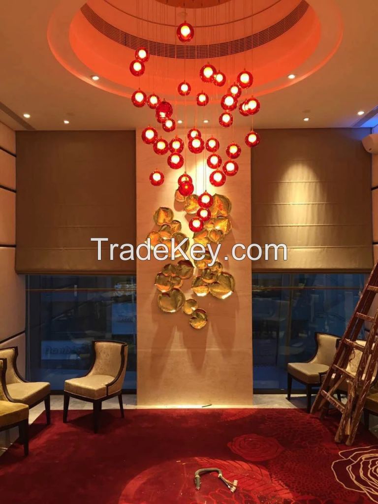 Metal wall decoration-Lobby series