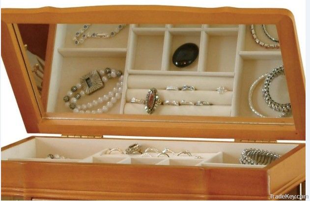 wooden jewelry box