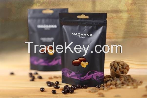 Mazaana - Nuts coated with Dark Chocolate and Milk Chocolate