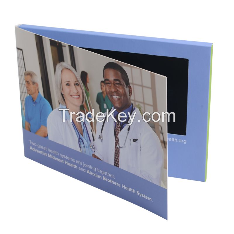 Top quality 2.4 inch TFT lcd screen mini video business name card