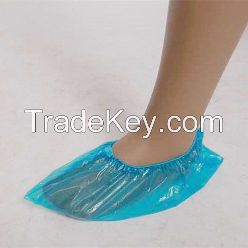 DISPOSABLE PLASTIC SHOE COVER