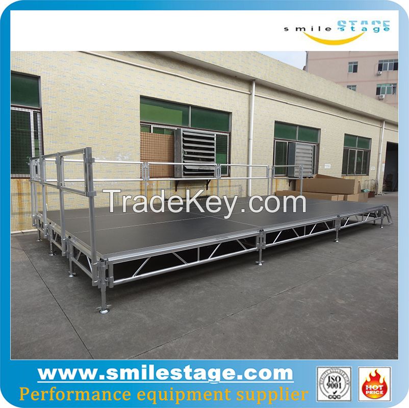 Party Event Concert Adjustable Mobile Stage