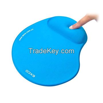 2017 hot sale gel mouse pads with logo and brand silicone mouse wrist rest