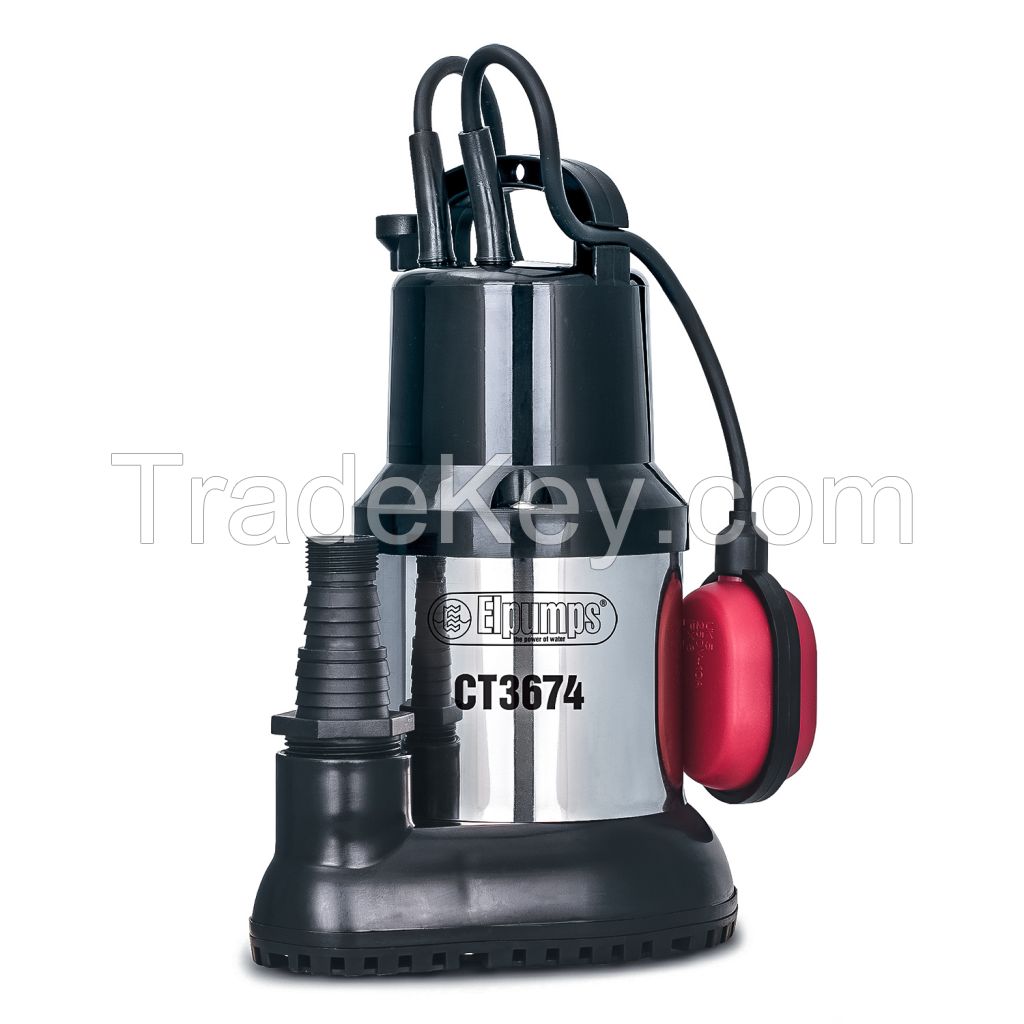 Submersible pumps for clean and dirty water
