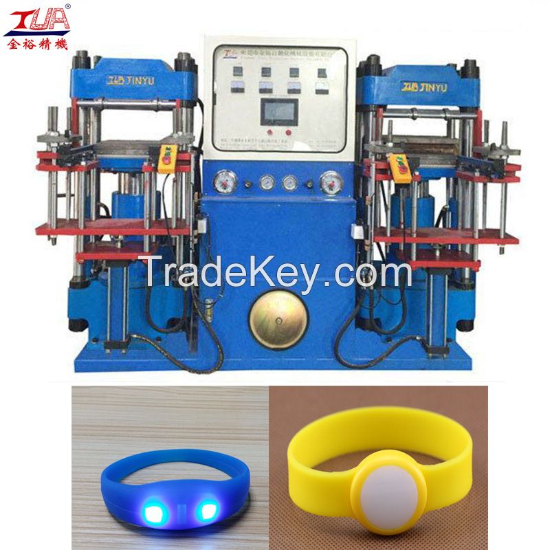 Plastic silicone led bracelet watch making machine equipment