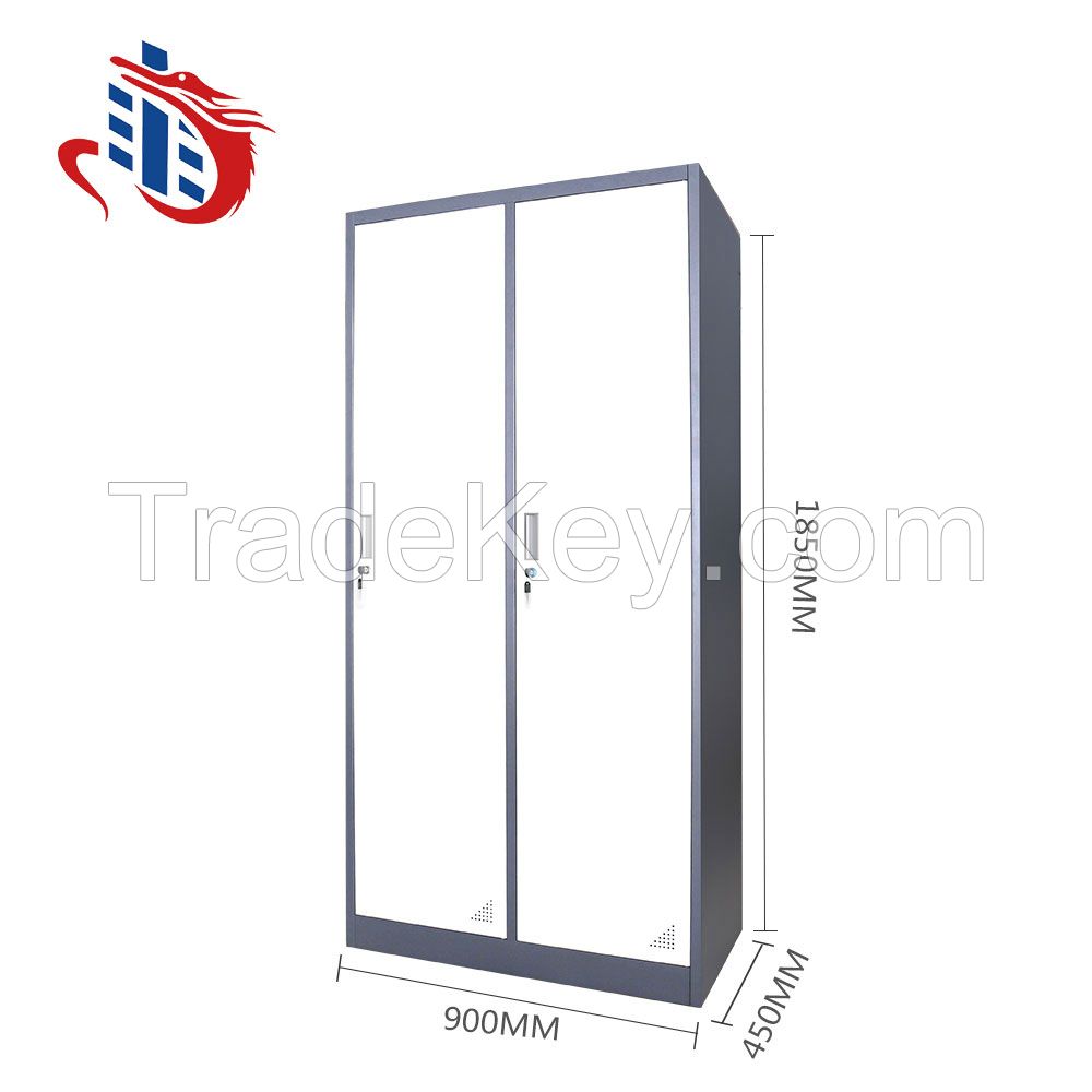 High quality 2 swing door filing cabinet made in china