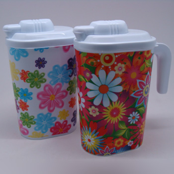 plastic water pitcher