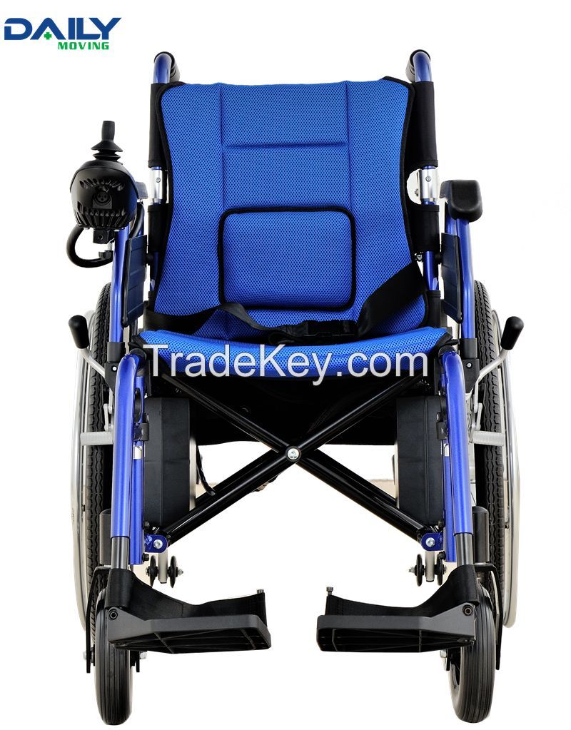 24'' Electric Power Wheelchair With Easy Folding Capability