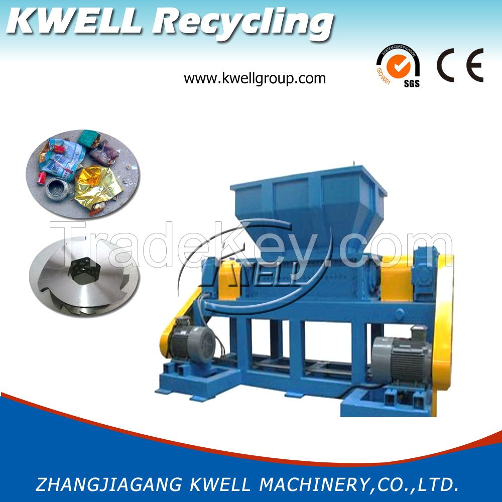 Small Scrap Double Shaft Industrial Shredder/Plastic Shredder/Shredding Machine