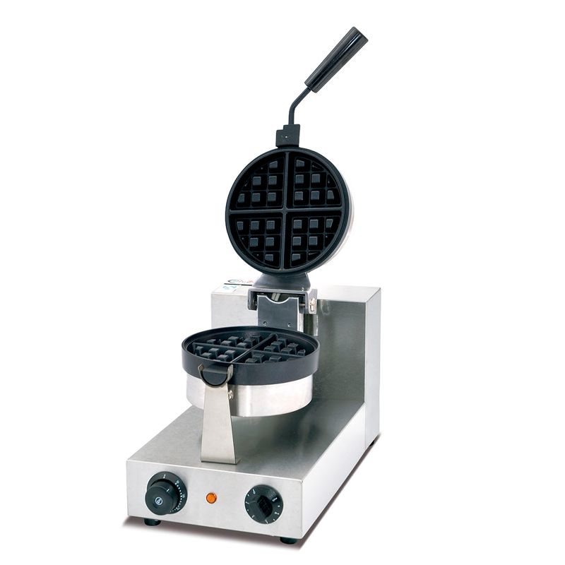 Waffle Baker Single Plate With Timer Easy Clean