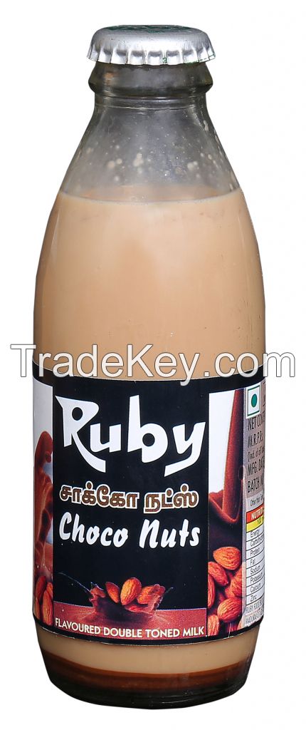 Ruby Choconuts flavoured milk(glass bottle) 200ml