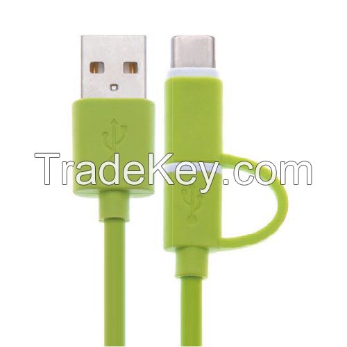 2 in 1 Lightning and Micro USB Data Charging Cable