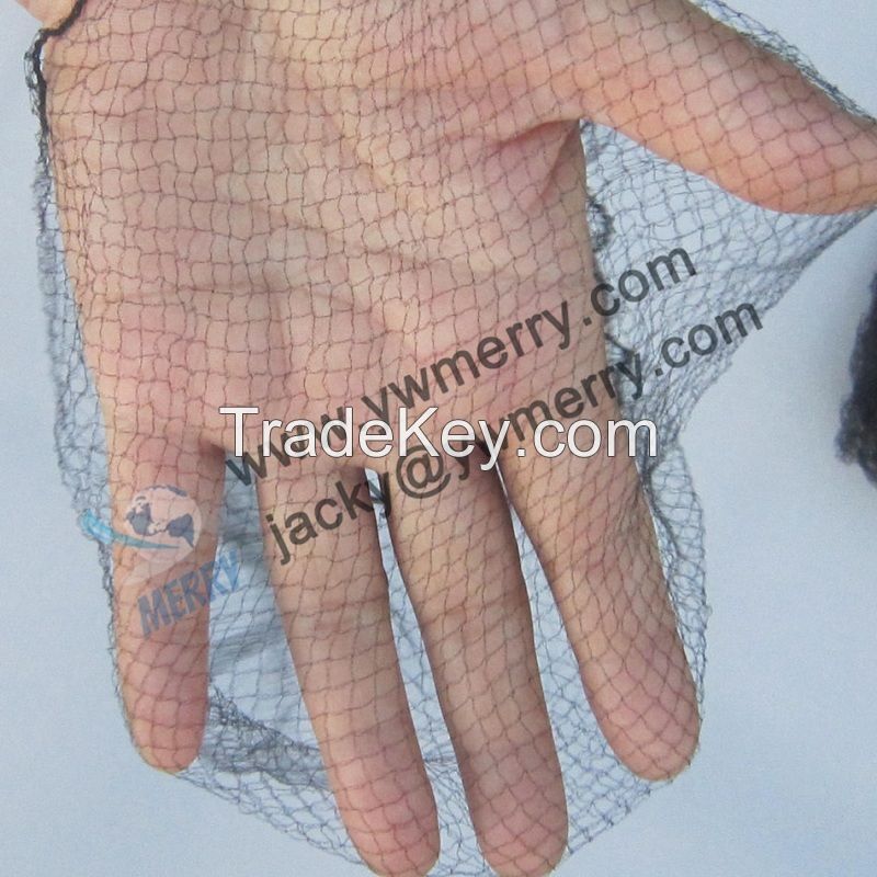 Top Quality Nylon Hair Net Star Dance Recital Buns / Hair Extension Weaving Cap Snood Brown Hairnets