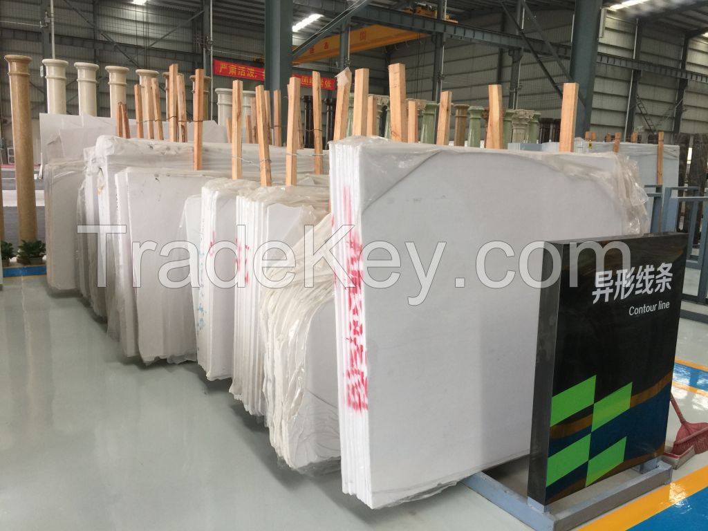 Sivec white stone marble