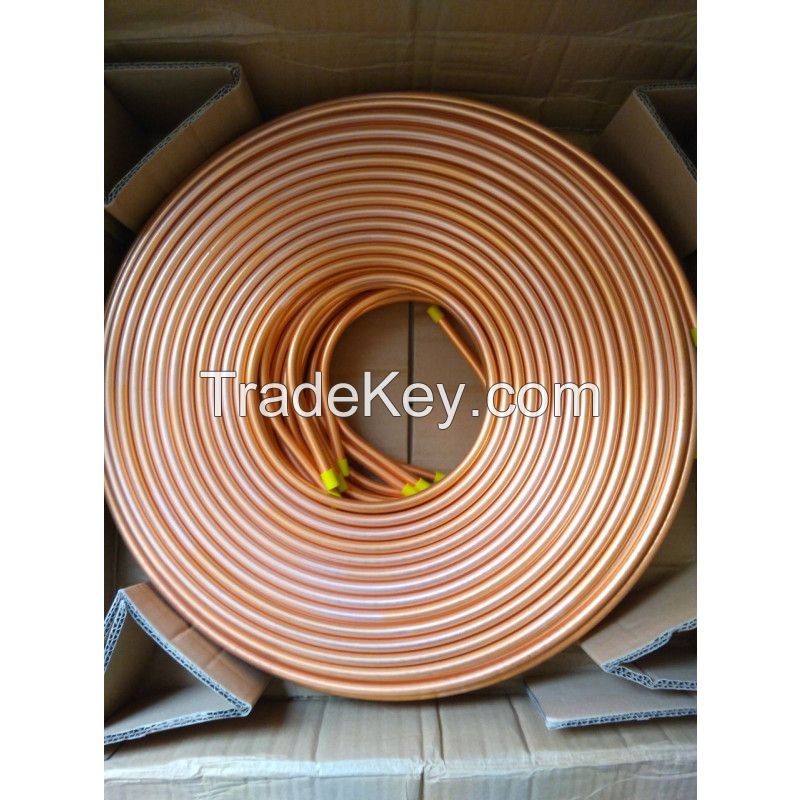 Air Condition Or Refrigerator Application and Pancake Coil Copper Pipe Type refrigeration copper tube