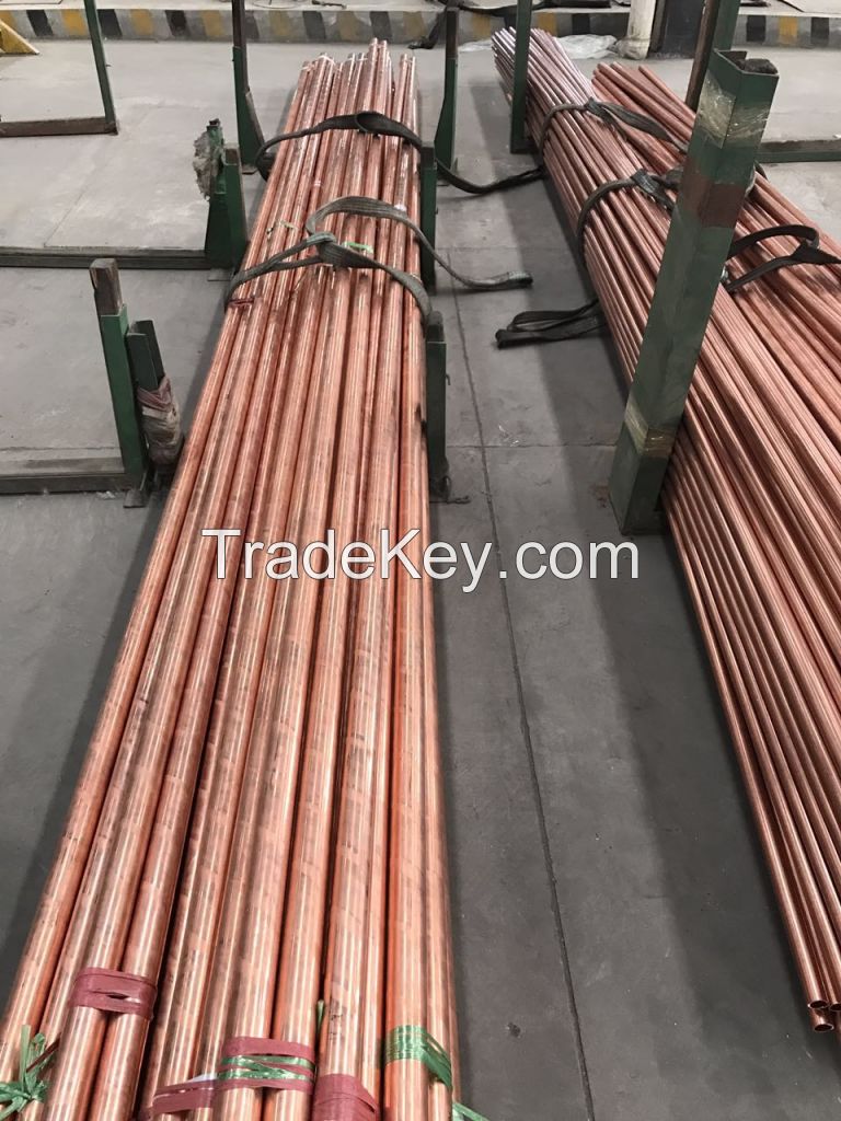 Copper pipe, straight copper pipe for heating, plumbing, water, gas, air conditioning and refrigeration