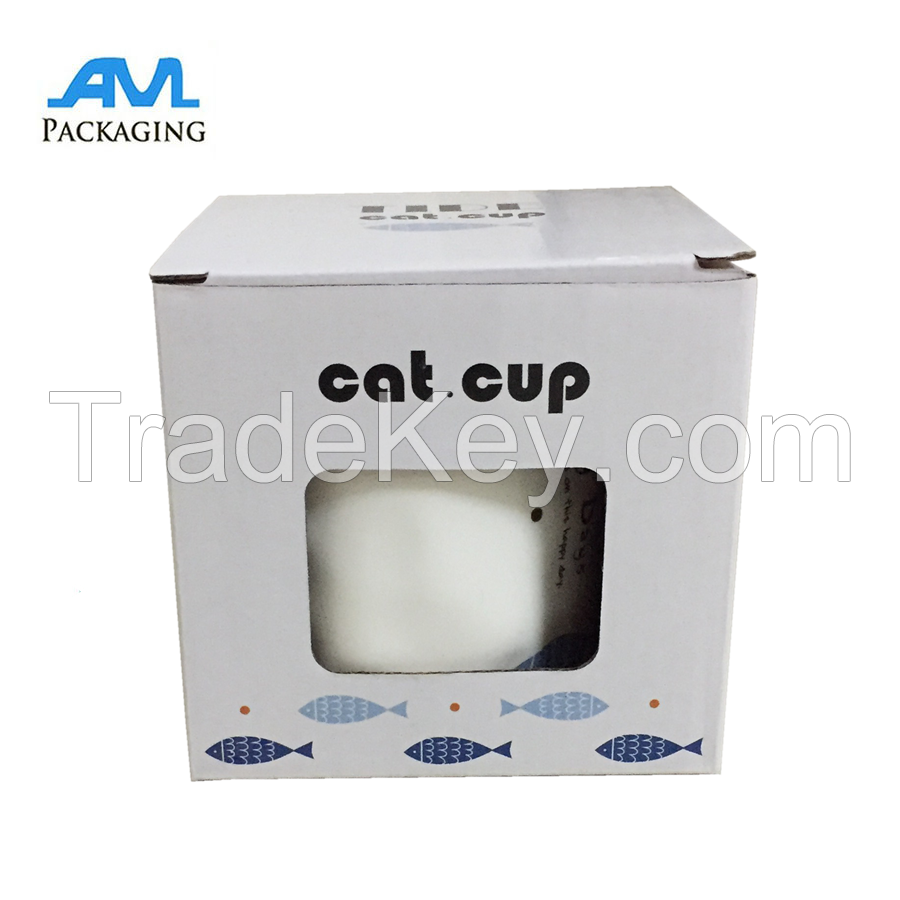 Cheap Corrugated Paperboard Coffee Mug Packaging Box