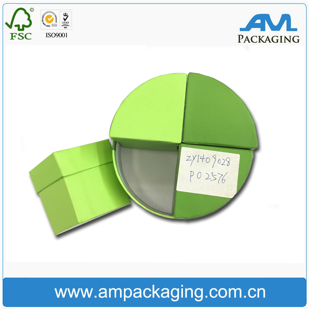 Round Tube Small Storage Box with Compartments Cells