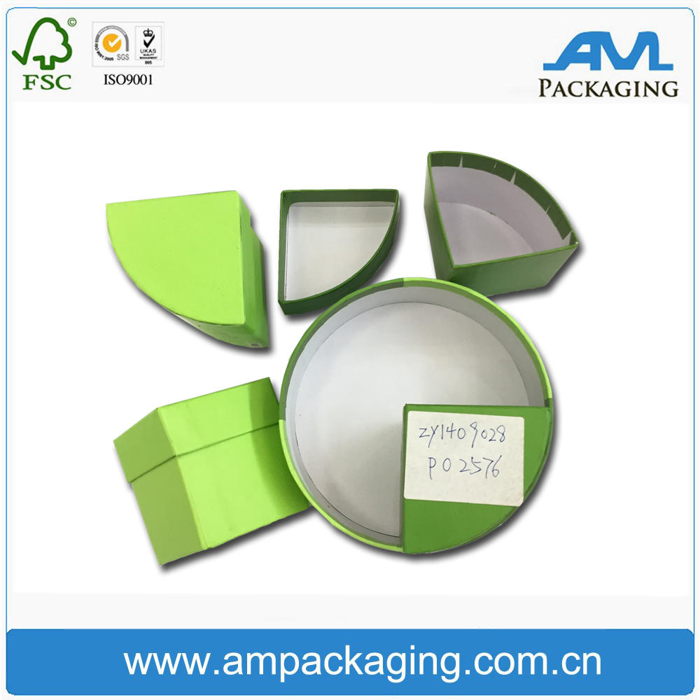 Round Tube Small Storage Box with Compartments Cells