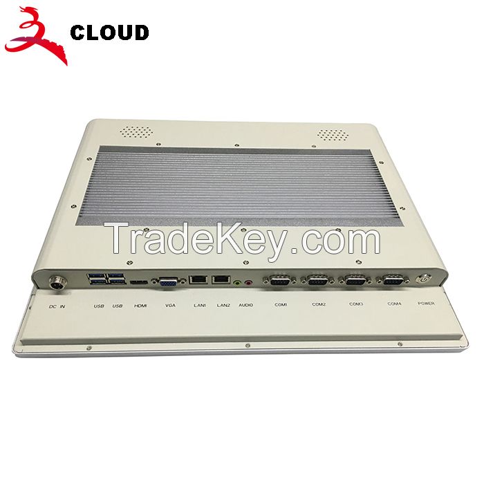 17inch all in one 5wire resistive touch panel pc