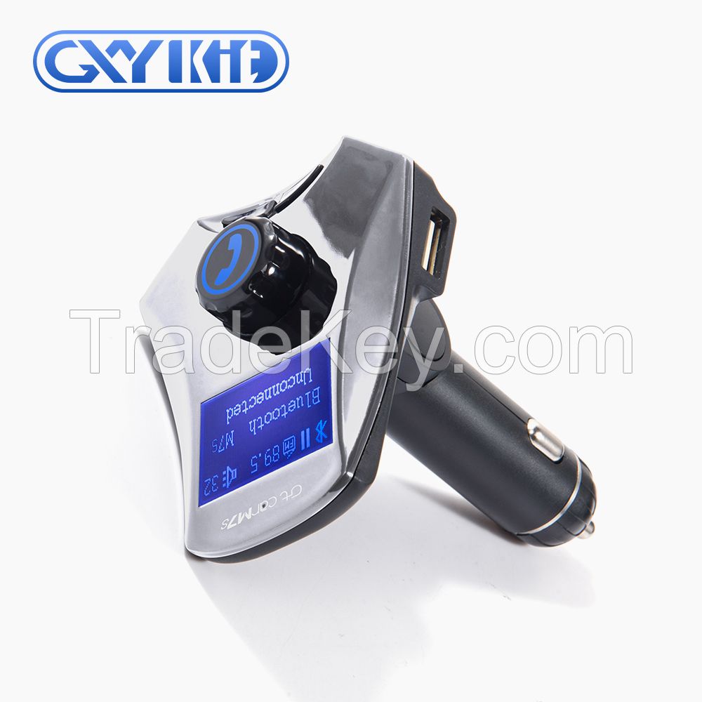 GXYKIT Car Audio bluetooth charger Car MP3 M7S Bluetooth FM Transmitter