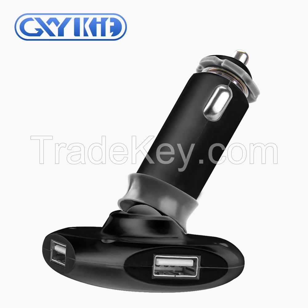 GXYKIT Car Stereo Bluetooth handsfree Car FM Transmitter Charger Q7 Car Bluetooth MP3