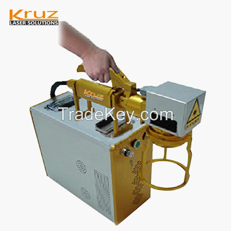 Wood Plastic Portable Laser Marking Machine