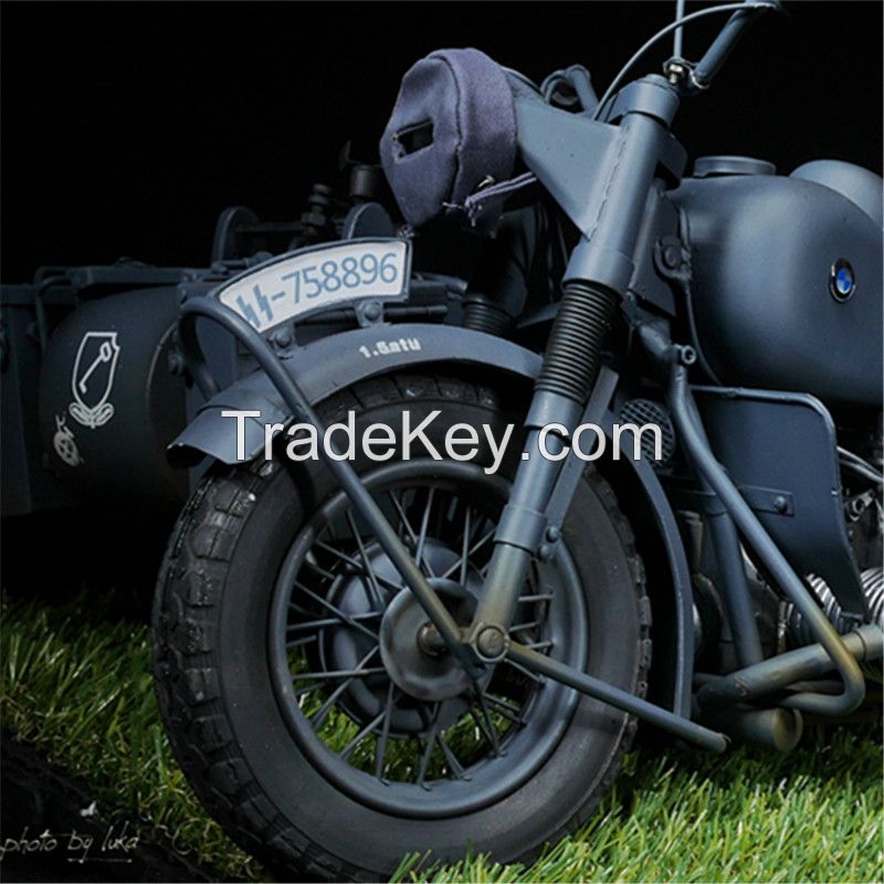 New eaxtoys 1:6 Scale rc model WWII German R75 Motorcycle Metal Model handmade Metal Model