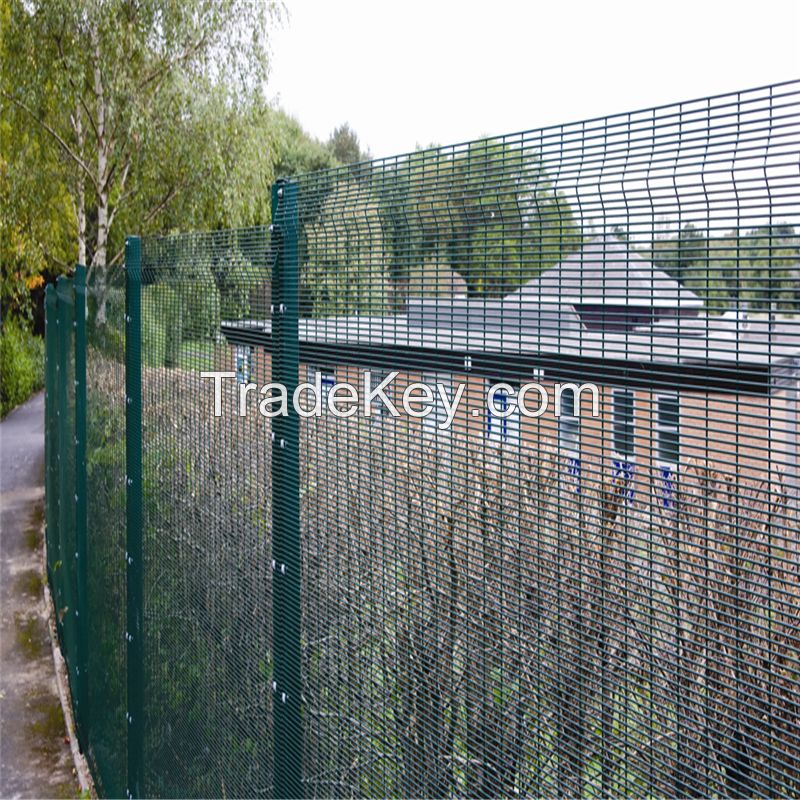 2.4M Height Powder Coating Security 358 Fence