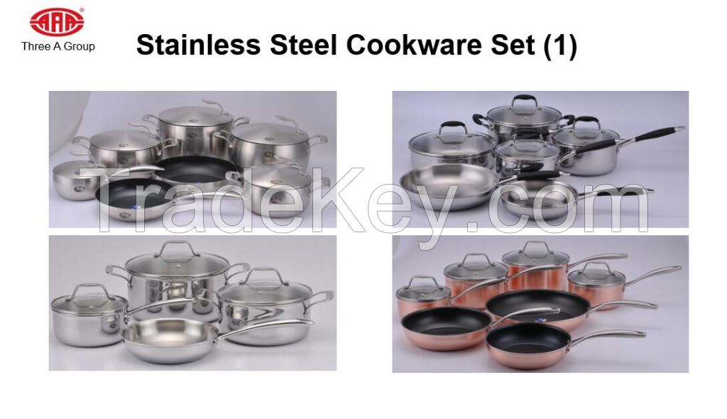 304 Stainless Steel Cookware set