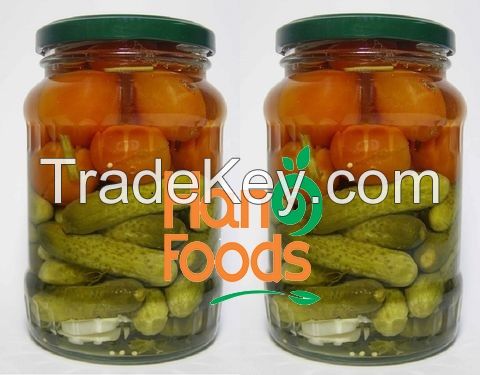 Canned Vegetables (Baby Corn, Pickles/ Gherkins, Carrot, Cherry Tomato, Sweet Corn)