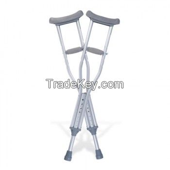 Adjustable Aluminum Crutch For Elderly / Patient