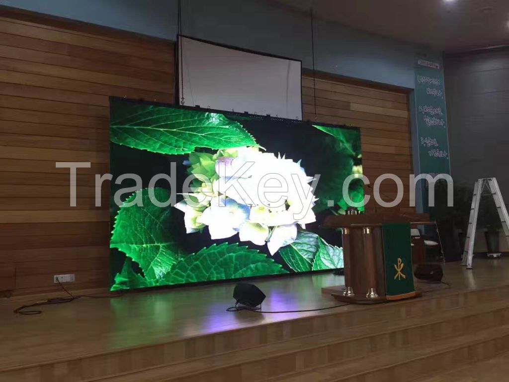 P3 full color indoor LED display screen